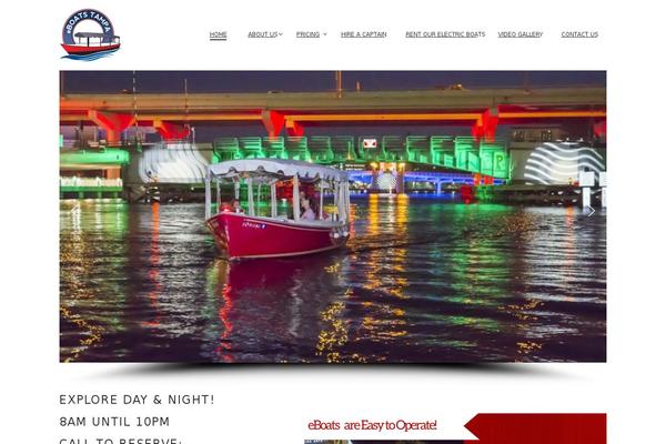 ROSA Child theme site design template sample