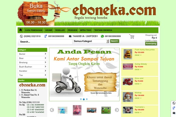 WP-Grosir theme site design template sample