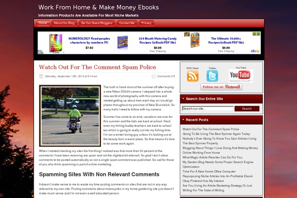 Cassions theme site design template sample