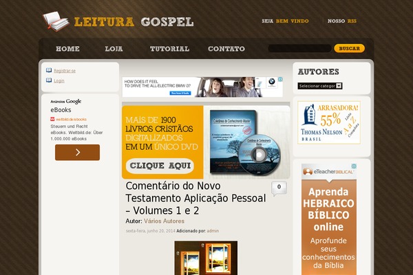 ebooksgospel.com.br site used Theme886