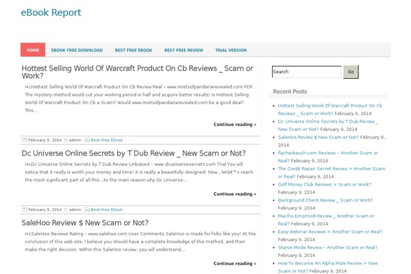 Optimize theme site design template sample