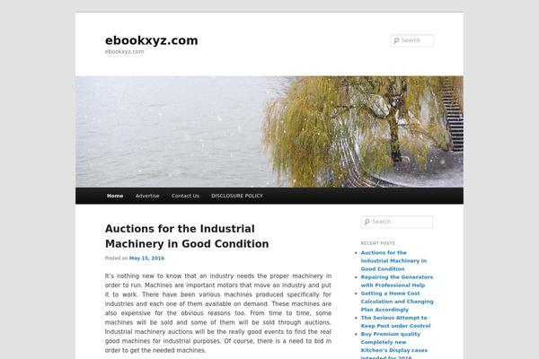 ebookxyz.com site used Twenty Fourteen