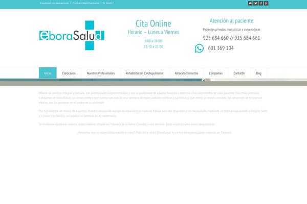 Site using WEN's Social Links plugin