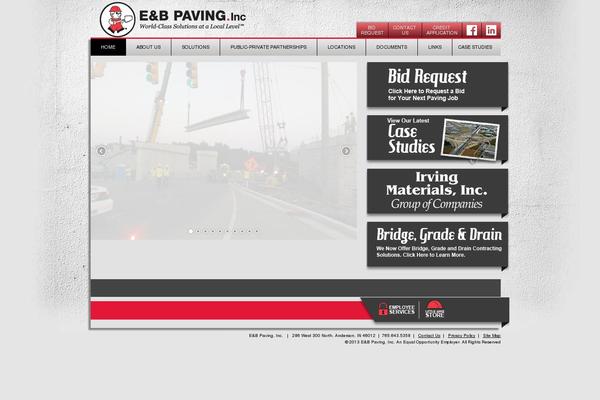 Canvas theme site design template sample
