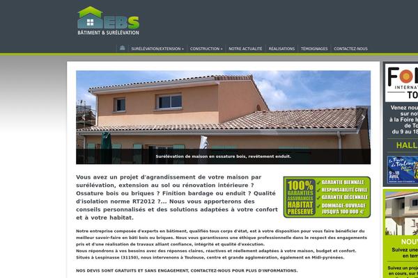 Wpex Adapt theme site design template sample
