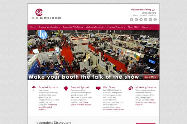 Modernize theme site design template sample