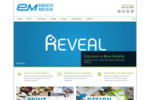 Modernize theme site design template sample