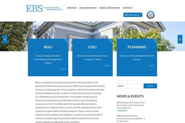 FoundationPress theme site design template sample