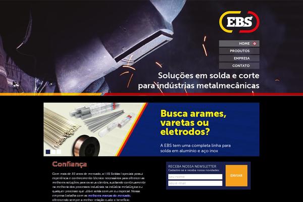 Ebs theme site design template sample