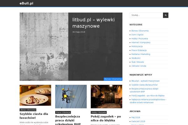 ebull.pl site used Wpex-powered