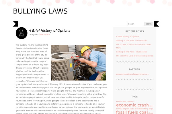 Living Journal theme site design template sample