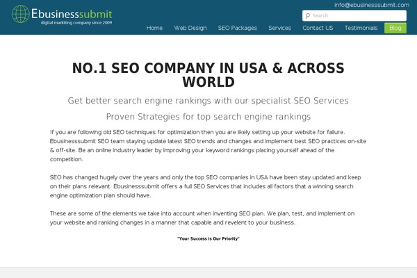 eBusiness theme site design template sample