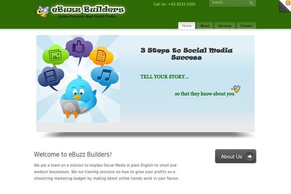 Site using Contact Coldform plugin