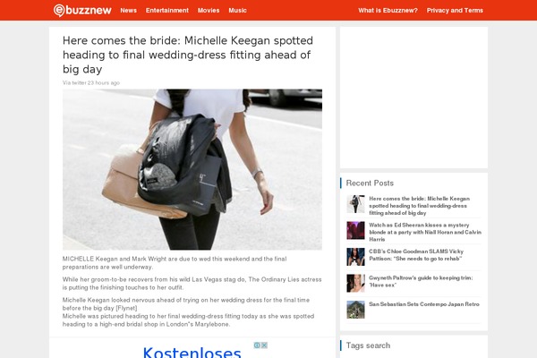 ebuzznew.com site used Newswrap