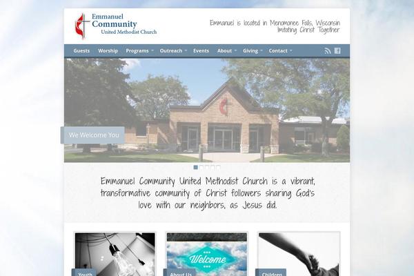 Risen theme site design template sample