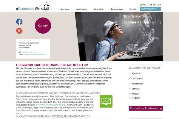ec-ws.de site used Ecommercewerkstatt