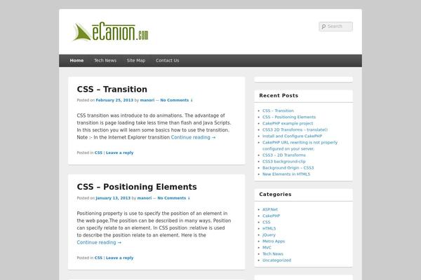 Site using CodeColorer plugin