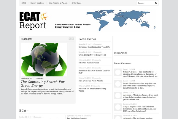 ecatreport.com site used Unspoken