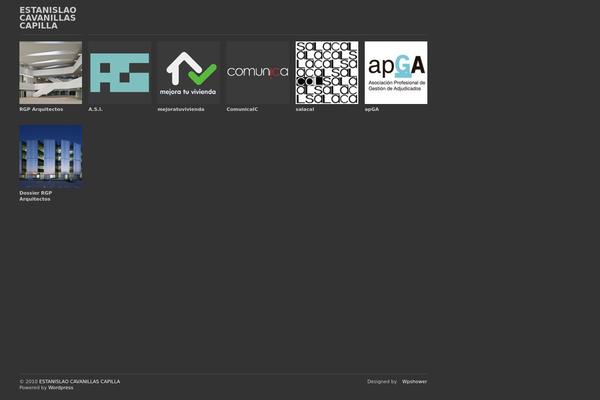 Portfolium theme site design template sample