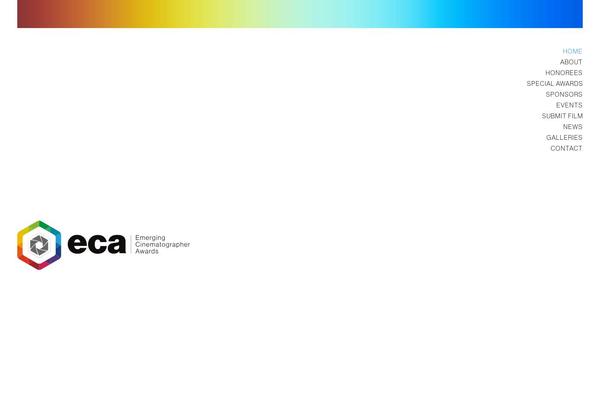 ecawards.net site used Eca