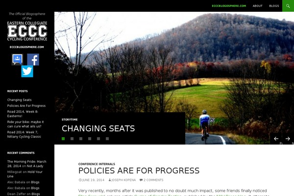 ecccblogosphere.com site used Twentyfourteen Child
