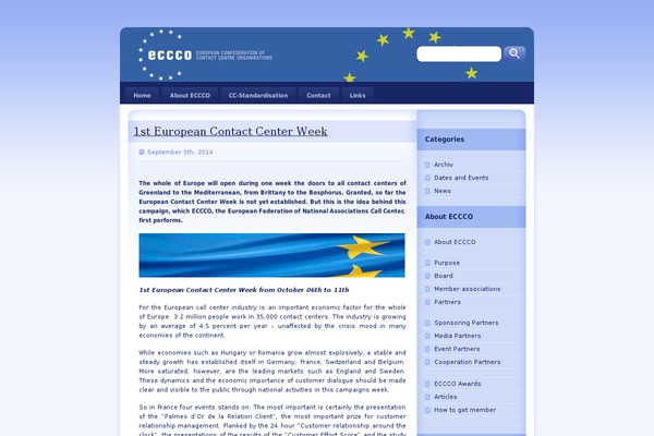 eccco.org site used Crystalx