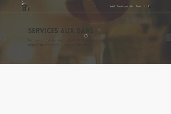 Salient theme site design template sample