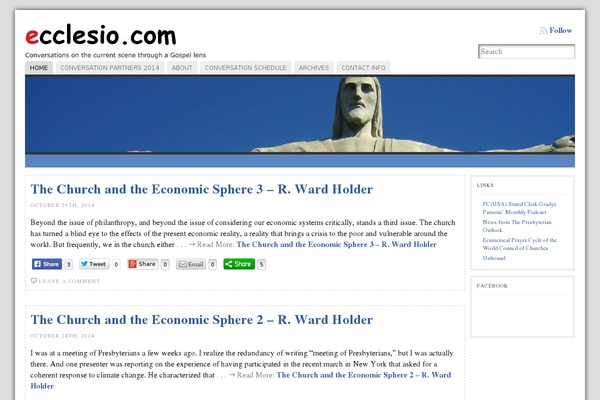 Site using AJAX Post Search plugin