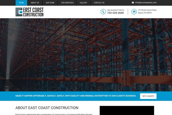 eccompanies.com site used Eastcoast