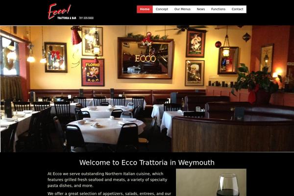 eccotrattoria.com site used Frisco