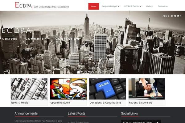 Rambo theme site design template sample
