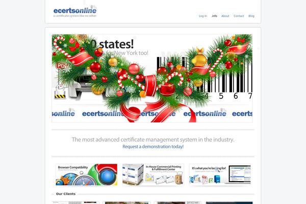 Bizz theme site design template sample