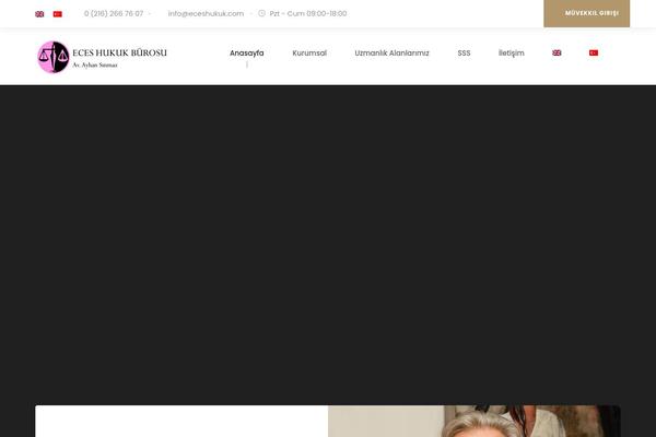 Attorna theme site design template sample
