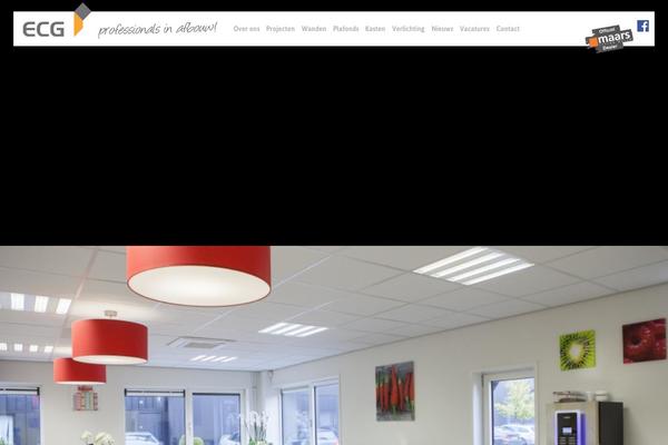 Parallax theme site design template sample