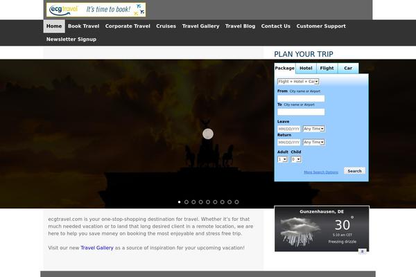 Pluto theme site design template sample