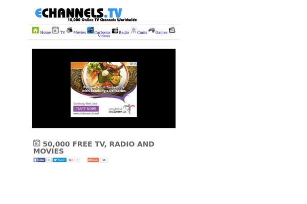 echannels.tv site used Typograph