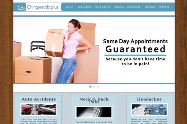 chiroplus theme websites examples