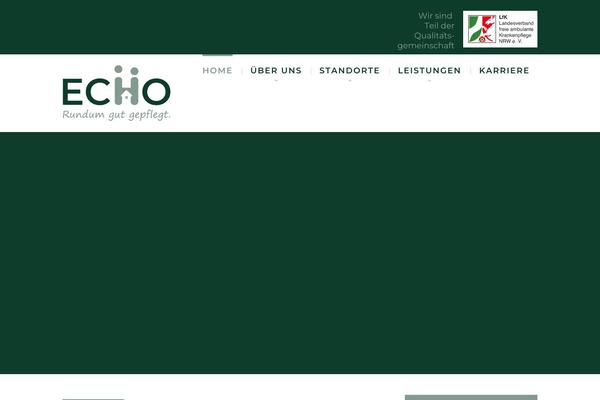 Nanocare theme site design template sample