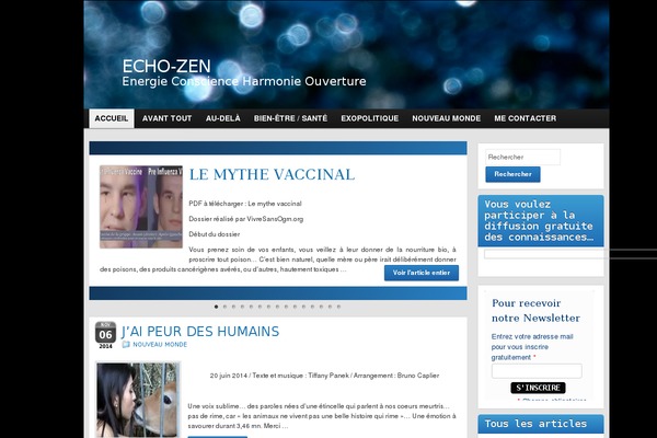 evolve theme site design template sample