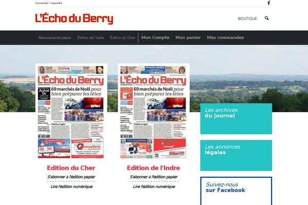Newspaper Child theme site design template sample