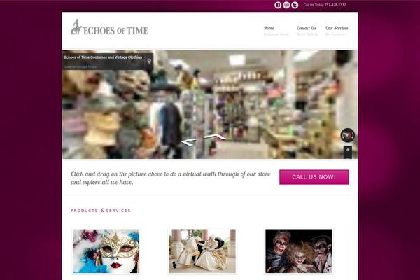 Echelon theme site design template sample