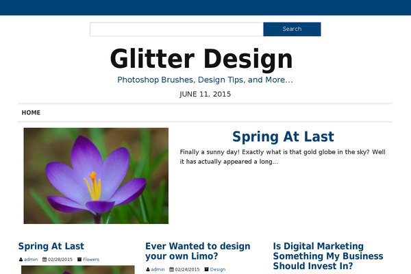 NewsFrame theme site design template sample