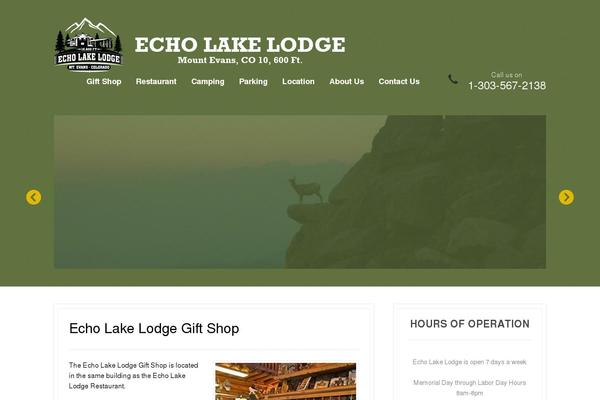 Resort theme site design template sample
