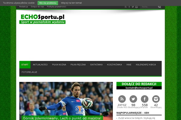 Site using EU Cookie Law plugin