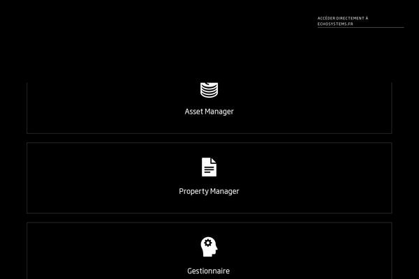 echosystems.fr site used Docs