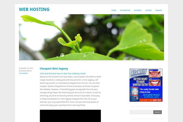 Site using Advance Widget Pack plugin