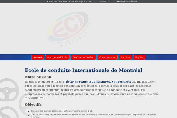 eci-montreal.com site used Logicweb