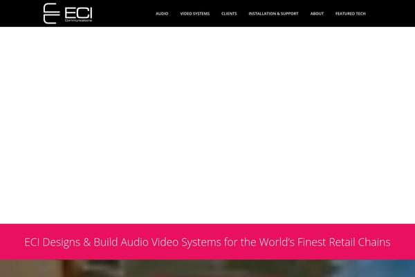 Elision Child theme site design template sample
