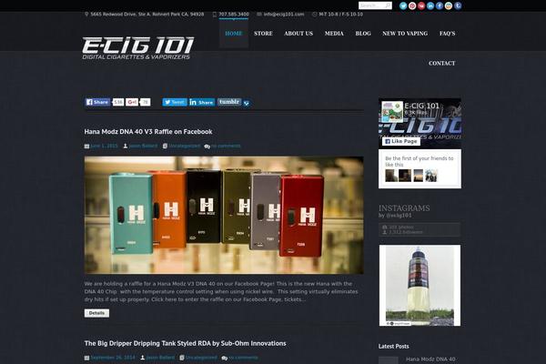 Nimble theme site design template sample
