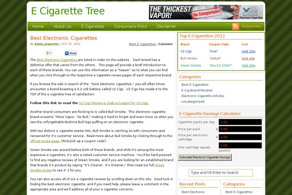 ecigarettetree.com site used Passionduo_green